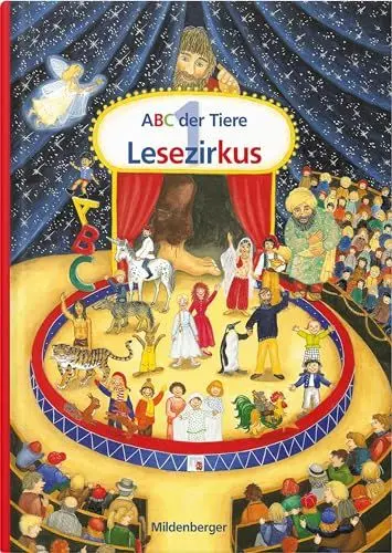 Produktbild: ABC der Tiere 1 – Lesezirkus: Zusätzliches Lesematerial zum Lesen in Silben, Druckschrift