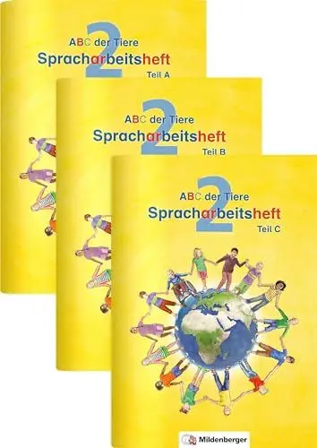 Produktbild: ABC der Tiere 2 – Spracharbeitsheft: Mit Lösungsheft zur Selbstkontrolle