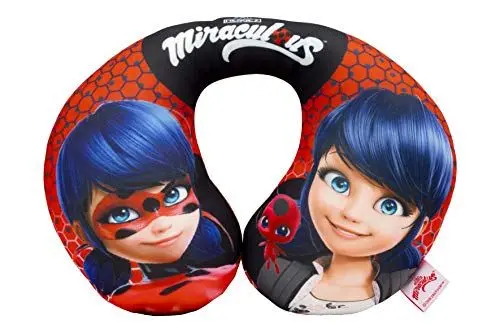 Produktbild: Abc Parts Miraculous Nackenkissen Ladybug Green für Autofahrten.