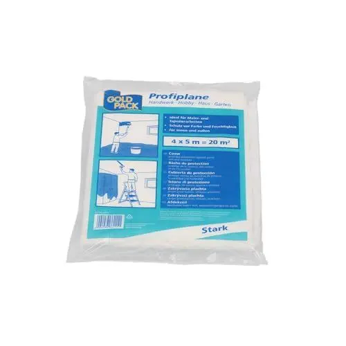Produktbild: Abdeckplane 89505 Profiplane aus LDPE, 4x5 m transparent