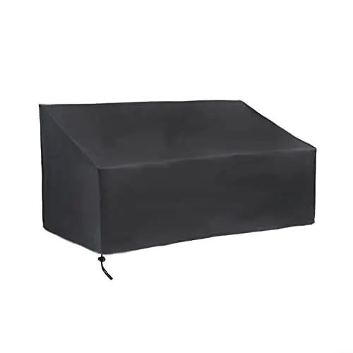 Produktbild: Abdeckung für Gartenmöbel, Sofa Überzug, Heavy Duty Wasserdicht Garten Couch Outdoor Sitzbank Abdeckung für Gartentische Terrassenmöbelür Garten sofa, 190x66x89cm