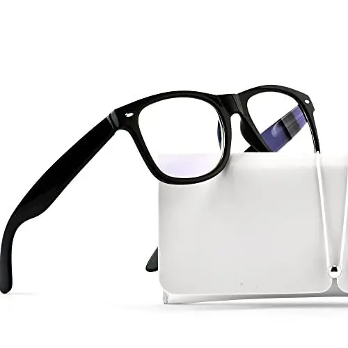 Produktbild: ABEJOJO Übergroße Lesebrille für Damen und Herren, Blockieren Blaulicht von Computer und E-Reader, mit Federscharnier（3.00）