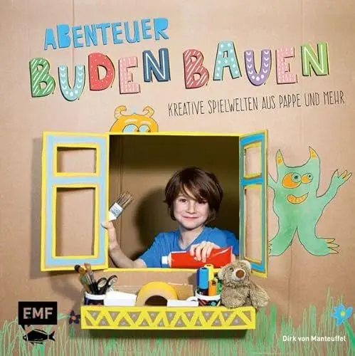 Produktbild: Abenteuer Buden bauen: Kreative Spielwelten aus Pappe und mehr