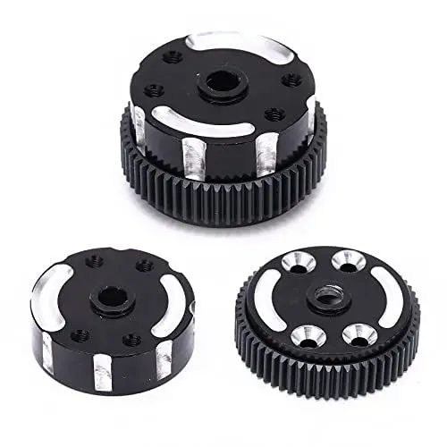Produktbild: Abgedichtetes Differentialgehäuse aus Aluminiumlegierung, RC-Car-Teile-Upgrade mit Hoher Härte für Slash 2WD 1:10, Schwarz