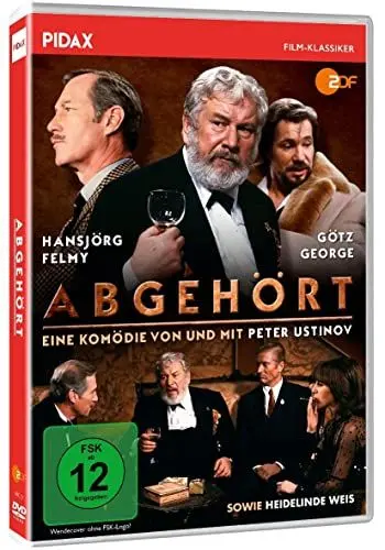 Produktbild: Abgehört / Grandiose Komödie von und mit Peter Ustinov sowie Hansjörg Felmy und Götz George (Pidax Film-Klassiker)