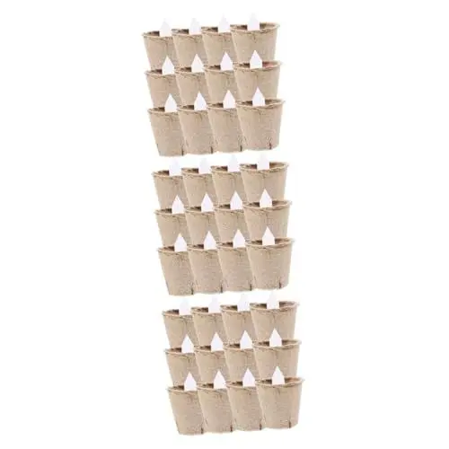 Produktbild: ABOOFAN 150 Sätze Torftopf Pflanzen Starterschalen Pflanztöpfe Für Die Gärtnerei Pflanzenstarter Töpfe Pflanzkübel Für Den Kindergarten Pflanzen-Starter-töpfe Germinator Papier Automatisch