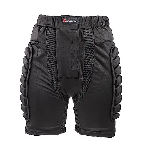 Produktbild: ABOOFAN 1Stk Ski Hosen Hüftpolster Gepolsterte Fahrradshorts Turnhose Kurze Hose Schwämme Hüftschutzhose Skihose Anti-Fall Hüfthose Wanderhose Gesäß Männer und Frauen Fahrradhosen Schwamm