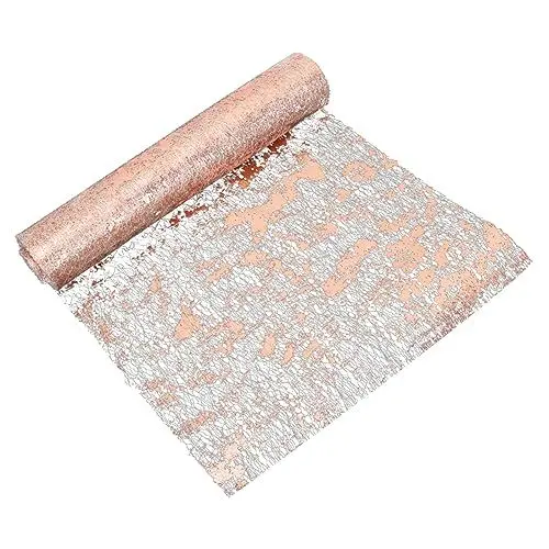 Produktbild: ABOOFAN 1 Rolle Tischläufer Halloween Dekoration Halloween-Dekoration Weihnachten Dekoration weihnachtsdeco wihnachtsdeko Französisch schmücken Wolkenflecken Tischdecke Bankett Polyester