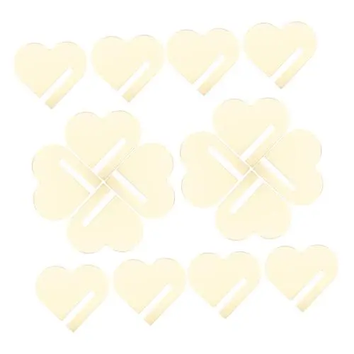 Produktbild: ABOOFAN Cocktail- Aus Acryl für Valentinstag Hochzeit Cocktail-picks