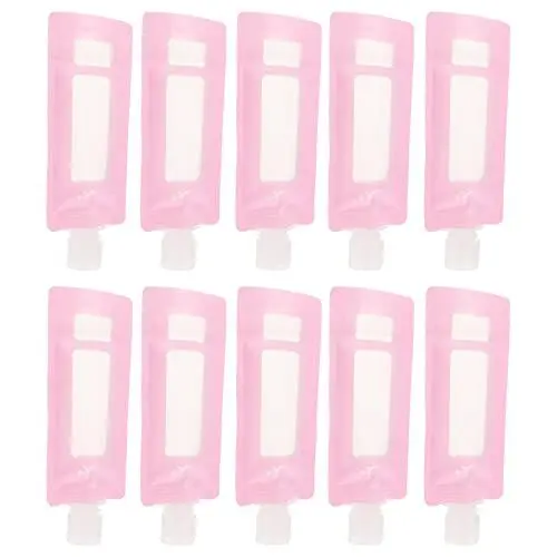 Produktbild: ABOOFAN 1 Satz Lotionbeutel Leere Lotionbehälter Klare Reisetaschen Lotion Quetschbarer Beutel Leerer Reisedruck Kosmetische Tube Nachfüllbare Reise Reisen Bilden Leere Tasche Pp