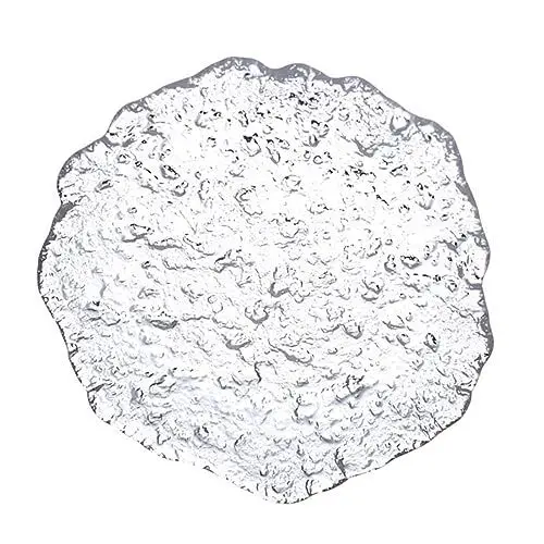 Produktbild: ABOOFAN 1 Stück Glasteller Salatteller Speiseteller Glasteller Haushalt Abendessen Teller Lebensmittelteller Haushaltsgeschirr Glasteller Dessertteller Glasgeschirr Salat