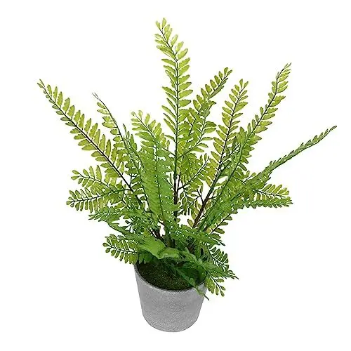 Produktbild: ABOOFAN Künstliche Grüne Pflanze Großer Künstlicher Farn Bonsai Künstliche Zimmerpflanze Einfach Zu Pflegen