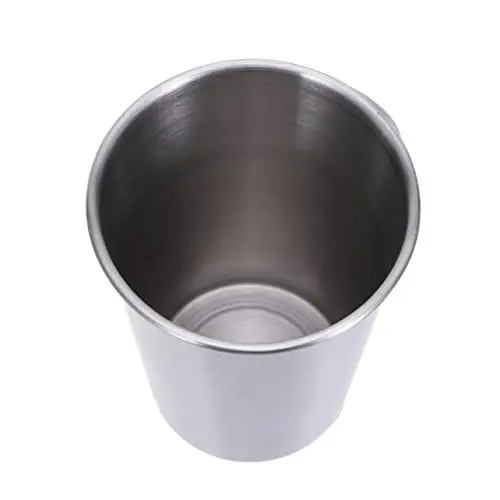 Produktbild: ABOOFAN 2St Vakuumisolierter Becher Espressotasse Wasserbecher Bruchsichere Trinkbecher kühlende Biergläser Wassergläser thermotassen thermal mug saftglas Kaffeebecher aus Edelstahl Silver