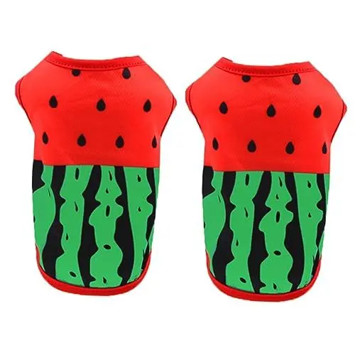 Produktbild: ABOOFAN 2St hundeweste Hunde Weste hundebekleidung hundekleidung hundekleider Dog Clothes Welpenkleidung laufweste Tuch Haustierhemden Kleidung für Haustierhunde Haustier Shirt