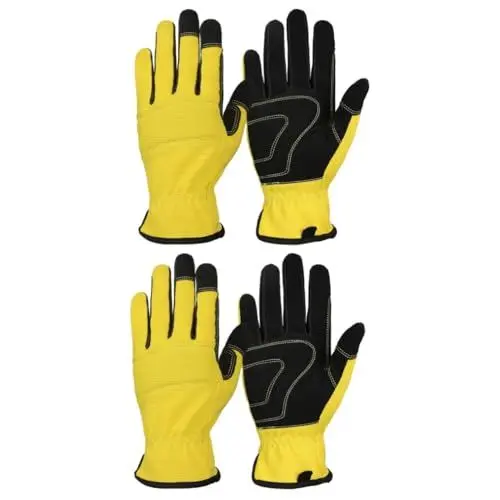 Produktbild: ABOOFAN 2 Paar Gummihandschuhe Krankenhaushandschuhe Industrie-Isolierhandschuhe -Untersuchungshandschuhe Handschuhe Kfz-Handschuhe Einweg-Vinylhandschuhe
