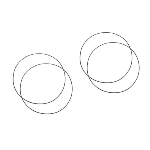 Produktbild: ABOOFAN 2 Sätze Deckel Dicke Gummibänder Zubehör Für Slow Cooker Gummibänder Für Haushaltskochgeschirr Slow Cooker-versorgung Praktische Gummibänder Ding Qing Black 2 Stück * 2