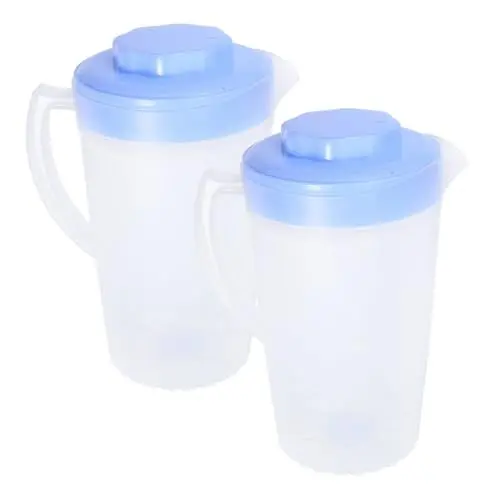 Produktbild: ABOOFAN 2 Stück Kühlkessel Mit Deckel Camping-Kühlschrank Espresso Gemahlenes Bulk-Getränkewasser Mit Griff Wasserkocher Mit Deckel Heimbedarf Multifunktionskrug Wohnaccessoire