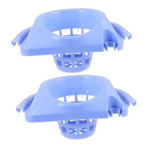 Produktbild: ABOOFAN 2 Stück Wischeimer Wischeimer Mopp Reinigungsbedarf Mopp Reinigungskörbe Mopp Eimer Abflusskörbe Wischkörbe Mopp Eimer Entwässerungskörbe Mopp Abflusskorb Kunststoff Himmelblau