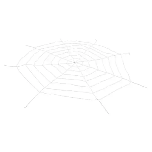 Produktbild: Abaodam Spinnennetz Halloween-gurtband- Halloween-spinnenweben Gruselige Halloween-Requisiten Halloween Gefälschte Spinnen Spinnweben-Ornament Schleife Wolle Weiß Elastizität