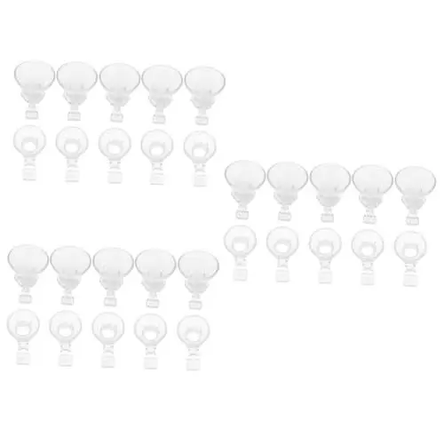 Produktbild: ABOOFAN 30 Stk Wasserkocher Trichter Fülltrichter Für Flaschen Wasserkocher Fülltrichter Klare Wasserkocher Wassertrichter Mini-wasserflaschen Klare Wasserflasche Pp Transparent