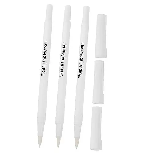 Produktbild: ABOOFAN 3St Backen pigmentierung stift essbarer Backstift backen stifte zuckerstangen zuckersticks Füller Schokoladenkuchen Backmalmarker Kuchenmarker Keks Gebäck Ei