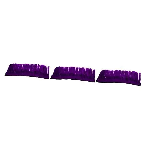 Produktbild: ABOOFAN 3st Helm Perücke Cosplay-kostüm-stütze Tanzparty Perücke Hüte Für Männer Karneval Party Haarschmuck Leistungsperücke Punk Rock Violett Patch Fräulein Hochtemperaturdraht Requisiten