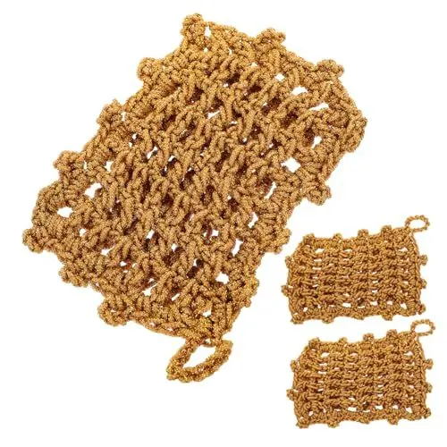 Produktbild: ABOOFAN 3st Mesh-geschirrtuch Küchenlappen Handtücher Schüssel Wäscher Küchenreinigungstücher Geschirrtücher Für Die Küche Handtuch Waschlappen Küchentuch Superfeine Faser Sauber