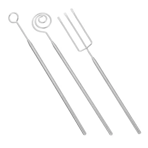 Produktbild: ABOOFAN 3-teiliges Schokoladen-tauchgabel-werkzeug Aus Edelstahl, Süßigkeiten-tauchwerkzeug-set, Schokoladen-fondue-gabeln Für Küchen-backformen
