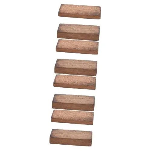 Produktbild: ABOOFAN 4 Sets Block Weinherstellungszubehör Rotweinbrauen Holzspäne Holzblöcke Zum Altern Von Whiskey Brandy Chips Heimbrauen Und Weinherstellung Barzubehör Weinchips Aus Holz