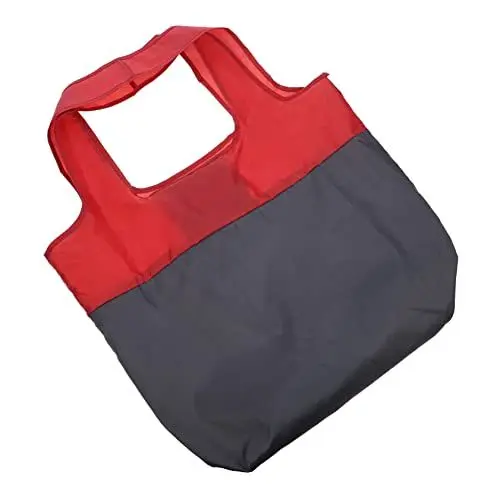 Produktbild: ABOOFAN 4 Stück Faltbare Einkaufstasche Tragetasche Faltbare Einkaufstüten Tragbare Einkaufstasche Wiederverwendbare Einkaufstaschen Einkaufen Lebensmittel Lagerung Polyester
