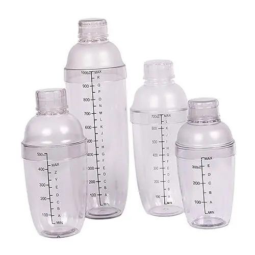 Produktbild: ABOOFAN Cocktail 4pcs Kunststoff Bar Drink Shaker Sieb für Tee Wein Cocktail Mixer