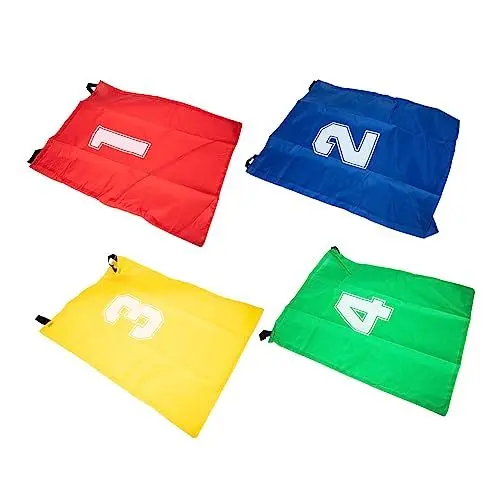 Produktbild: ABOOFAN 4stücke Kartoffelsackhüpfsäcke Für Junge Mädchen Outdoor-Spiel Karnevalsparty Aus Hochwertigem Canvas Robust Und Langlebig Schnellt Hüften Leicht Zu Transportieren Lagern