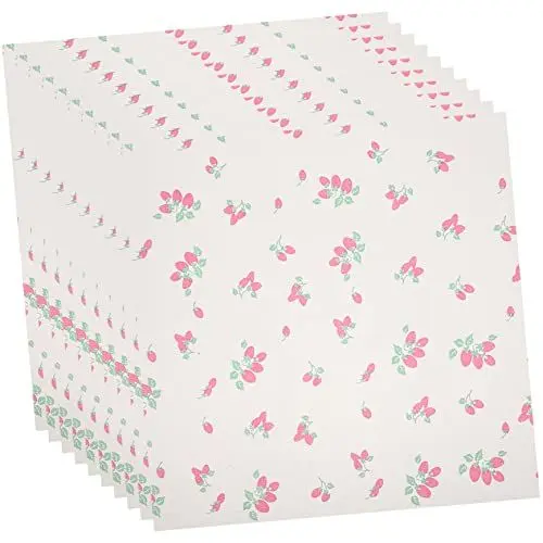Produktbild: ABOOFAN 50 Blatt Burgerpapier Brotbackform Kraftpapier Sandwich-papierhüllen Packpapier Aus Zeitungspapier Einwegunterlagen Backen Von Lebensmittelverpackungen Backmatte Gebraten