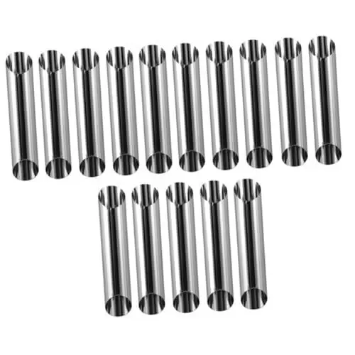 Produktbild: ABOOFAN 15stücke Gebäckform Backform Butter Horn Süße Backform Backgeschirr Hohlbrotröhre Croissantform Croissantrollenform Backformen Für Desserts Vorspeisen Mit Schrägen Kanten