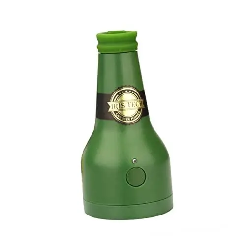 Produktbild: ABOOFAN Bierschäumer Kreativer Bierbereiter in Flaschenform Wandelt Dosenbier in Fassbier Um Leicht Zu Reinigen Für Den Außenbereich