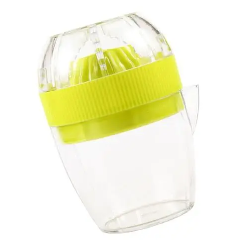 Produktbild: ABOOFAN Entsafter Tasse manuelle Fruchtpresse praktische Zitruspresse Limettenpresse portable juicer küchenwerkzeug multifunktionaler Entsafter Handpresse für Zitrusfrüchte Plastik Green