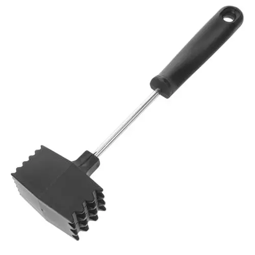 Produktbild: ABOOFAN Fleischklopfer-Hammer – Fleischklopfer-Werkzeug Rindfleischsteak Hühnchen Fisch Fleischhammer Fleischklopfer – Schwarz