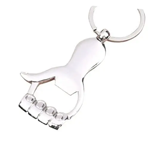 Produktbild: ABOOFAN Flugzeug Sparschwein Palm Flaschenöffner Bieröffner Flaschenöffner als Korkenzieher küche beer opener kitrd silberner Flaschenöffner Metall Werbeartikel