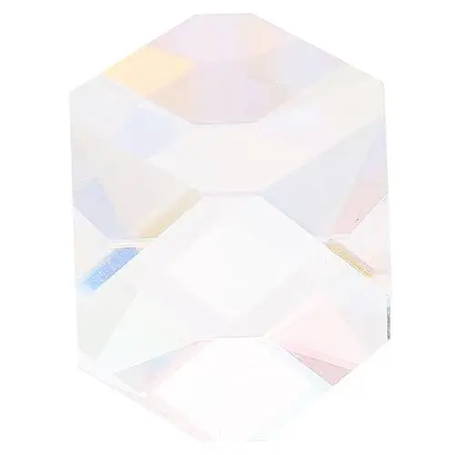Produktbild: ABOOFAN Glasdekor Sonnenfänger Gartenglas Prisma Glasprisma Kunsthandwerk Gartenfenster Ornament Prisma Dekoration Balkon Klares Prisma Kleines Prisma Stütze Klares Fenster