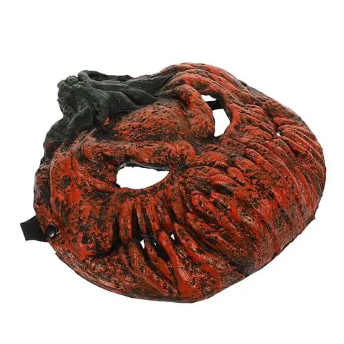 Produktbild: ABOOFAN Halloween-Kürbismaske Geistermaske Kürbiskostüm Gruselige Horrormaske Für Maskerade Karneval Cosplay Partyzubehör Gothic- -Requisiten