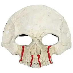 Produktbild: ABOOFAN Halloween- Halbmasken Blutige Schädelmasken Tierkopfmasken Maskerademasken Skelettmasken Halloween- Cosplay- Party- Requisiten für Halloween- Maskerade- Partyzubehör
