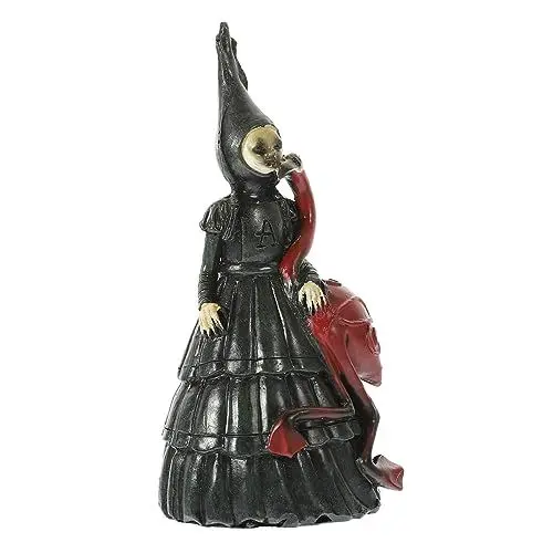 Produktbild: ABOOFAN Halloween Hexen Garten Ornament Resin Statue Für Gruselige Dekoration Im Freien Und Innenbereich Für Halloween-feiern Originelle Tischdekoration