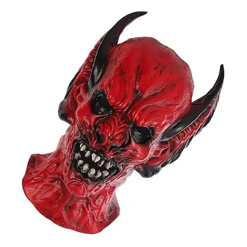 Produktbild: ABOOFAN Halloween-party-maske Latex-horrormaske Dämonenmaske Schreckliche Gesichtsmaske Zombie-maske Fledermaus-monster-maske Halloween-gruselmaske Dekorationen Emulsion Erwachsener