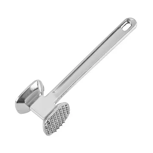 Produktbild: ABOOFAN Dual-Sided Hammer Stampfer Flattener Küche Werkzeug Fleischklopfer