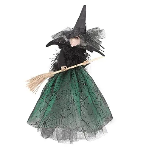 Produktbild: ABOOFAN Hexen-Halloween-Dekoration Für Haushalte Und Büros Dekorative Widerstandsfähige Hexenfigur Für Eine Mysteriöse Atmosphäre