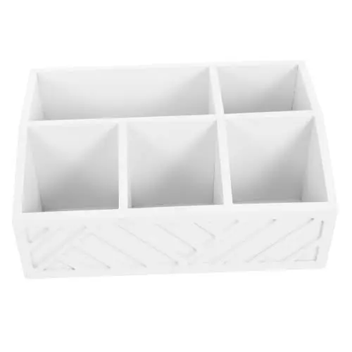 Produktbild: ABOOFAN Teebeutelhalter-organizer Hölzerne Teebox Teepaket-aufbewahrung Kaffeestation-organizer Für Die Arbeitsplatte Glattes Kantendesign