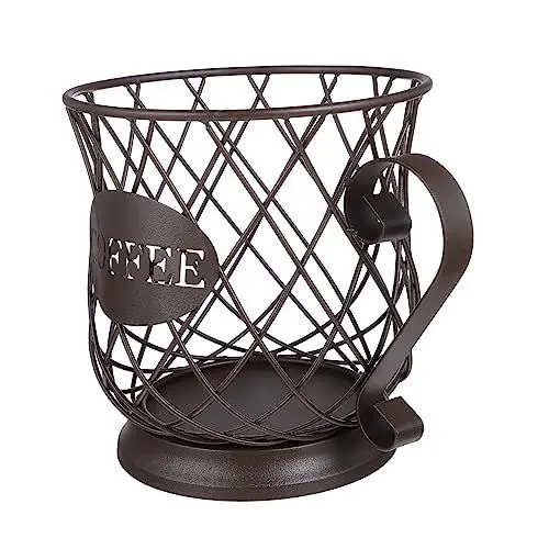 Produktbild: ABOOFAN Pod- Für Den Schreibtisch Pod-korb Für Kaffeekanne Organizer Aufbewahrungskorb Kaffeebecherhalter