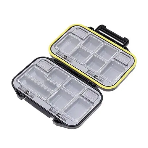 Produktbild: ABOOFAN Fishing Hook Box Kompakt Und Stoßfest Zubehör Für Angler s Schwarz Für Aufbewahrung Von Angelzubehör Und Kleinen Accessoires
