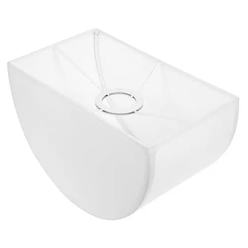 Produktbild: ABOOFAN Semikreis Lampenschirm Aus Stoff Für Decken Und Tischlampen Leicht Und Dekorativ Für Wohnzimmer Schlafzimmer Und Gastronomie