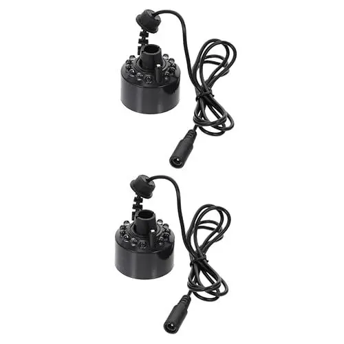 Produktbild: ABOOFAN LED-Lampe Für Fischbecken 2 Stück Aquarium- Fisch-Aquarium-Zubehör Mini-Zubehör Aquarium-Zubehör Teichnebler Halloween- Abs-Licht Nebelmaschine
